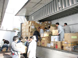 福島県相馬市へ支援物資を送りました(第2便)の写真2枚目