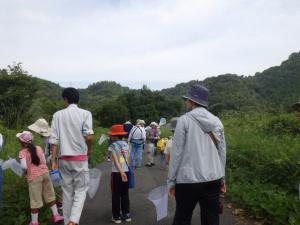 第2回自然観察会 散策しながら観察
