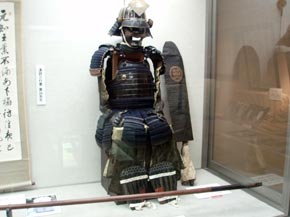 南海(なんかい)先生の甲冑の写真