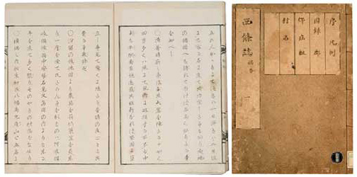西條誌(愛媛大学附属図書館所蔵)の写真