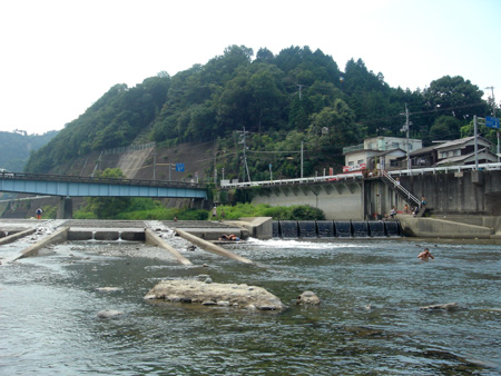 釜之口堰(神戸・橘の一部)の写真