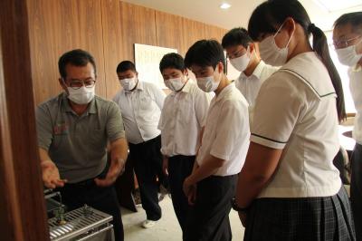 市長室での様子