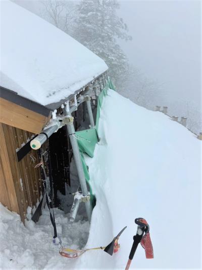 トイレ積雪