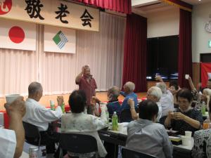 敬老会の様子