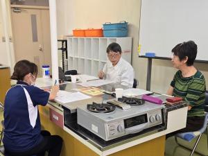 １回目の様子写真１